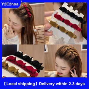 【Local shipping】 Flocked Bangs Hair Clip Headwear Duckbill Hair Claws Barrettes Vintage Hair Clips Hairgrip Braided Fashion Hairpins Hair Accessories Headwear