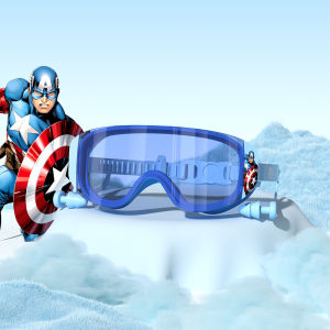 《506》 Kính bơi trẻ em khung lớn HD chống sương mù chống nước cho bé gái bộ kính lặn và mũ bơi cho bé trai
