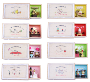 Wooderful Life Matches Handmade Wooden Carving Music Box Christmas Birthday Gift Party Household Decoration