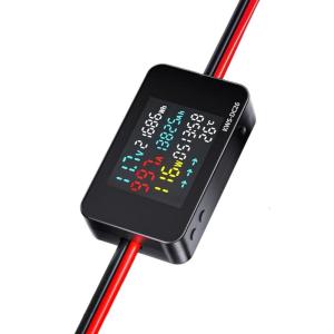 เครื่องวัดกระแสไฟฟ้าแบบมืออาชีพเครื่องมือวินิจฉัยเครื่องมือวัดแบบสองทิศทางพกพาสะดวกสำหรับการทดสอบระบบพลังงาน