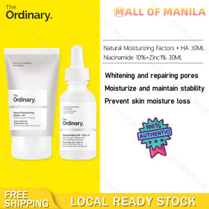The ordinary Niacinamide 10%+Zinc 1% + Natural Moisturizing Factors + HA authentic oil control brightening shrinking pores moisturizing and shrinking pores【Ready stock】
