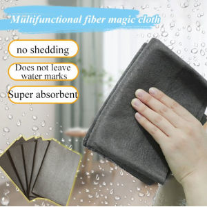 ผ้าเช็ดกระจกวิเศษ เช็ดกระจกได้สะอาดหมดจด ไม่ทิ้งรอย ผ้าเช็ดทำความสะอาดบ้านและรถยนต์ และผ้าปัดฝุ่น