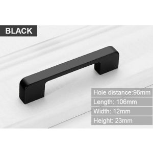 Modern Wardrobe Cabinet Door Handle For Kitchen and Bathroom Satin Nickel Kitchen Drawer Pull Brass Dresser Pulls