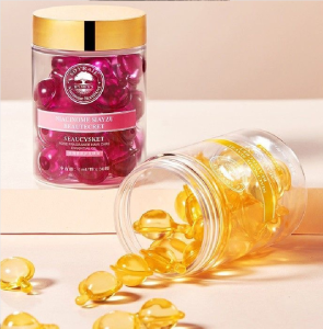 (yellow)SOYRAIE SEVICH Hair Vitamin Repair Damaged Hair Essence (30 Capsules) keratin hair oil hair serum rambut binyak dry hai