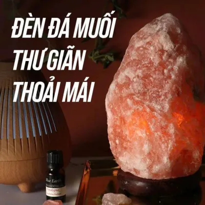 Đèn Muối Pha Lê Phong Thủy Để Bàn Trang Trí Nhà Cửa Phòng Ngủ Sang Trọng Thích Hợp Làm Quà Tặng Sinh Nhật