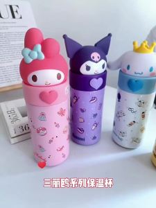 AU New Sanrio Kuromi 316 Stainless steel insulated cup cute design portable stylish and suitable for girls and children