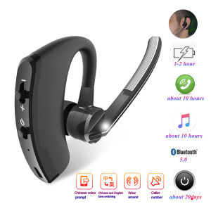 VITOG New V8 Wireless Bluetooth Earphone with HD MicStereo Business Handsfree HD Call Sport Bluetooth Headset For iPhone Xiaomi Samsung Huawei ViVo Redmi Mobile Phone/Tablets/Laptop