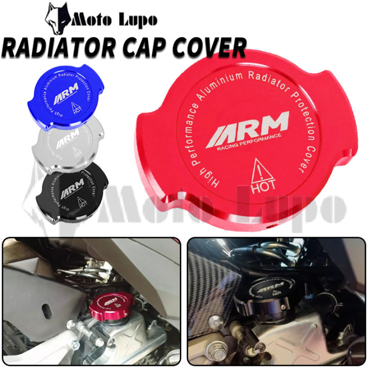 Moto Lupo Motorcycle ARM Radiator Cover Cap Full CNC Aluminum Universal ...