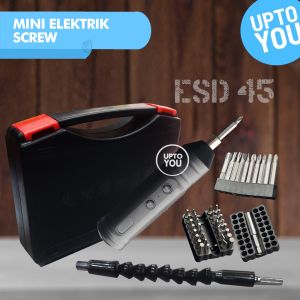 Obeng Elektrik Otomatis - Rechargeable Mini Electric Screwdriver