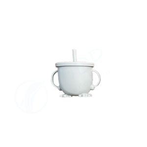 【COD】Silicone Straw Cup Baby Drinking Cup Baby Learning Silicone Sippy Cup Toddlers Kids Training Mug with Handle Cawan Budak Free BPA Baby Bottle Baby Drinking Cup