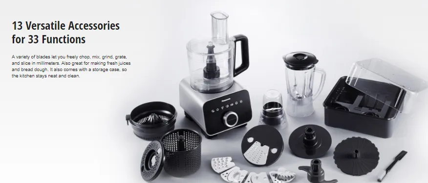 Panasonic smart store food processor