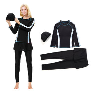 🇲🇾READY STOCK KL Rearguards UV Protect Plus Size Women Swimsuit Swimming Suit Swimwear Beach Surf Snorkeling Baju Mandi Berenang Muslimah