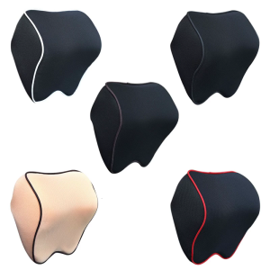 Car Neck Rest Pillow Ergonomic Head Support for Drivers with High Density Memory Foam and Easy to Clean Cover