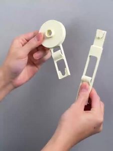 Suction Cup Kitchen Onion Ginger Garlic Storage Wall-Mounted Shelves Ginger and Garlic Seasoning Storage Basket Punch Free Hanging Basket