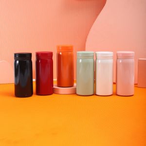 Copotiya botol tahan sejuk 保温瓶 保冷杯 stainless steel bottle thermos vacuum flask bottle water for kids 304 Stainless Steel Mini Drinking Bottle Vacuum 200ml/300ml Mini Pocket Cup Simple Insulated Travel Water Bottle Tea