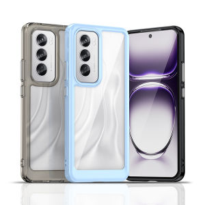 Colorful TPU Case for OPPO Reno 12 Pro 5G Reno 11 10 Pro Plus Protective Cover Transparent Fundas Coque Capa