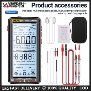 ANENG 681 6000 Count Rechargeable Multimeter Voltmeter Ammeter Ohmmeter True RMS AC/DC Ohm Hertz Capacitor Diode NCV