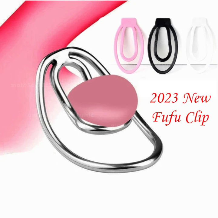 Sissy FuFu Clip Upgrade Panty Chastity Device Male Mimic Training Clip Cage