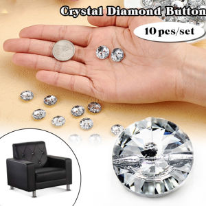 MillionGrid 10 cái 20 mét pha lê Rhinestone nút phù hợp cho sofa headboards đồ nội thất túi khóa DIY trang trí