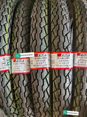 FKR GPX20 225x17 250x17 250x18 (250.18 / 250-18/2.50-18) (225.17 / 225-17 /2.25-17) (250.17 / 250-17 /2.50-17) Tubetype Tyre (Tayar Bunga Sotong Tubetype Saiz 18/17) TAYAR EX5 DASH RXZ Pakai Tiub AR80 TAYAR RXZ TUBETYPE 100% Original TAYAR SOTONG 123
