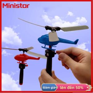 Ministar Kéo dòng máy bay trực thăng bay dây rút máy bay nhỏ trò chơi ngoài trời Vẽ Dây cất cánh tương tác Đồ chơi giáo dục đồ chơi trẻ em Quà tặng