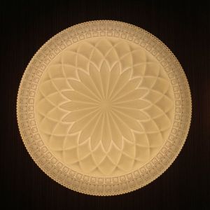 Lunarx Modern Minimalist Ceiling Light Tri-color LED 36W for LivingRoom Bedroom Dining Corridor Area