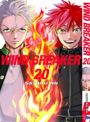 Vol. 20 English Manga Wind Breaker Japanese Manga English Version Physical Book Hardcopy