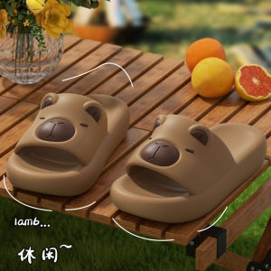 Free Shipping ChildrenS Slippers New Summer Styles For Boys Featuring Cute Cartoon Designs Suitable For Indoor Wear And With Non-Slip Soles Perfect For Parent-Child Matching