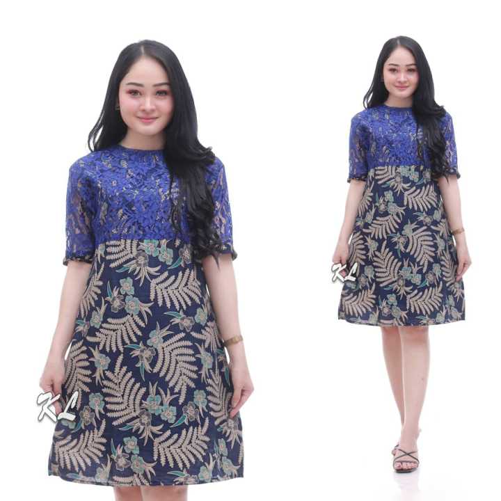 brokat batik dress