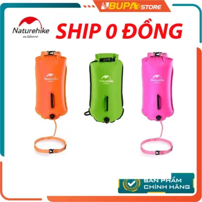 Hồng` Hồng` Phao bơi Naturehike 18L NH17S001-G chính hãng phao Naturehike 2 ngăn cao cấp phao bơi biển 2 ngăn chính hãng Naturehik