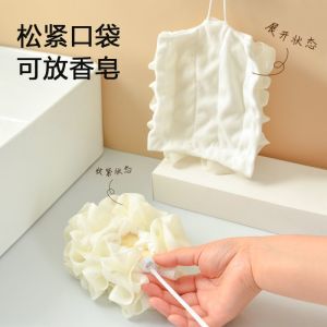 2-in-1 bath ball can be wrapped in soap without dispersing super soft scrub bath flower large shower artifact
