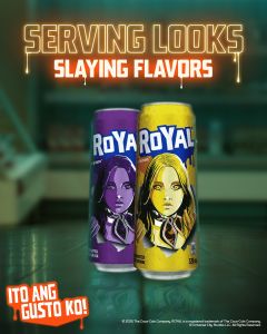 Royal Megan Can Collection Yellow Limited Edition Carbonated Soda