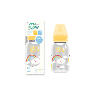 Vitaflow Botol Susu Multifungsi PP 140 ml Rainbow