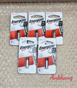Combo 5 vỉ pin A27 /27A 12V Energizer Alkalinechính hãng