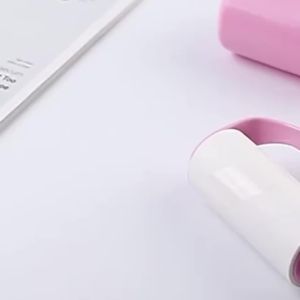 Portable Sticky Lint Roller ReusableHair Sticky Roller Dust HairFur Remover Sofa Curtain Bedsheet Cloth Cleanning Tools CNY Gift Present