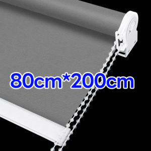 ม่านม้วน ม่านม้วนหน้าต่างพร้อมใช้งาน ม่านกันแสง กันแดด ผ้าทึบแสง แบล็กเอ้าท์ ระบบโซ่ดึง แบล็คเอ้าท์99%