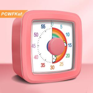 【PCWFKef】 Trường trực quan hẹn giờ trẻ em trực quan hẹn giờ với ánh sáng ban đêm phụ kiện nhà bếp dừng đồng hồ kỹ thuật số Đồng hồ bấm giờ