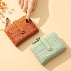 Genie wallet Dompet wanita croco leather / Dompet lipat / Dompet kekinian / Dompet terbaru 2023