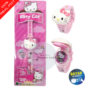 HL JAM TANGAN ANAK PEREMPUAN LAMPU DAN MUSIK KARAKTER KARTUN TG0053 GROSIR MURAH
