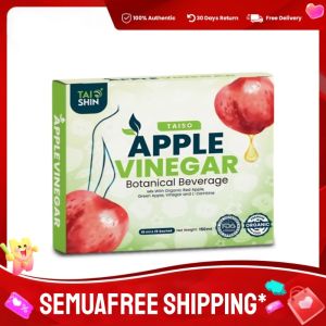 【HQ-READY STOCK 】Taishin Taiso Apple Vinegar 100%有机浓缩红地厘苹果瘦身醋 有机瘦身醋 .Buy 3 get 1 freeFitness lose weight Physical nutrition and health care