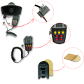 OCPA 3-5-7 SOUND STYLE TONE CAR SIREN VEHICLE HORN WITH MIC PA SPEAKER SYSTEM EMERGENCY SOUND 12V 100W KX (5957). 