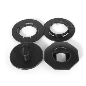 16PCS Car Floor Mat Clips Holder Grip Carpet Fixing Clamp Buckle Double Layer fFoot Pad Rotary Fastener Anti Skid Retainer Resistant