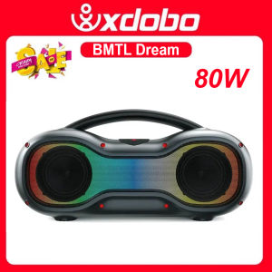 Loa Bluetooth 5.3 XDOBO BMTL Dream 80W Loa Siêu Trầm Đèn RGB Đôi Màng Loa Gây Sốc Âm Thanh Nổi Hỗ Trợ USB Thẻ TF - CHÍNH HÃNG