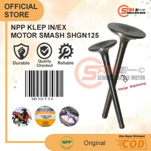 NPP Klep In Ex Premium Suzuki Smash Shogun 125 Payung Valve Motor Bebek