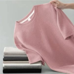 【BUY 1 TAKE 1】active Waffle Oversize Plain Tshirts Fashion Round neck Active Loose Tshirt slim For Men and Women