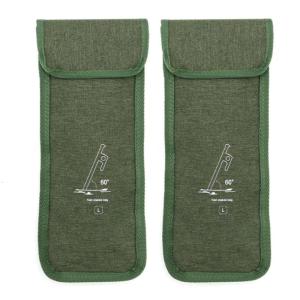 2pcs Lều Cắm Trại Di động cổ phần túi Oxfords Vải lều Cổ Phần Túi cắm trại ngoài trời Mặt đất móng tay Mang trường hợp cho đi bộ đường dài