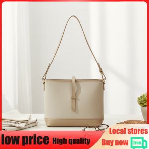 Bucket Purse PU Trendy Vintage Shoulder Bag Large for Women Daily Office Travel and Special Occasion