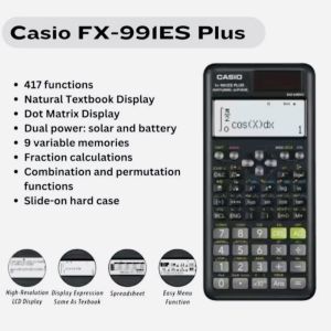 Casio ClassWiz fx-570EX/FX570MS/FX991SE  Scientific Calculator - 552 Functions (Original & Authentic)