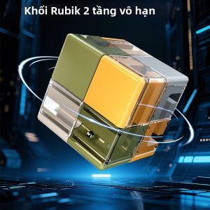 FCBABYSHOME Khối lập phương mê cung 3D đồ chơi phát triển trí tuệ