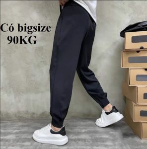 Quần Baggy Nam Khóa Gấu Thiết Kế Trẻ Trung cá tính thời thượng Có Sai đại 90KG Chất Liệu Tuyết Mưa cao cấp dày đẹp không nhăn